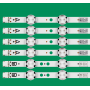 LED подсветка TV 50' VESTEL 50' DRT UHD A/B-Type REV01 VES500QNDC-2D-N11/N12/U11 6шт. - фото 1