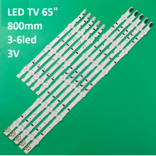 LED підсвітка TV 65 CY-GH040BGLV2H LH40DBDPLGCXF DB40D LH40DBD 3-6led  (800mm) 14pcs-1set 1