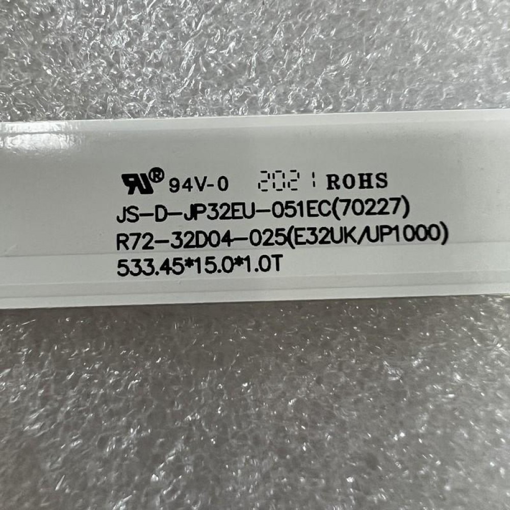 LED підсвітка TV JS-D-JP32EU-051EC(70227) R72-32D04-025 E32UK/UP1000 2шт. 2