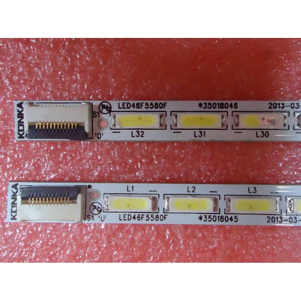 LED підсвітка TV Konka LED46F5580F 35018045 35018046 199YT 2