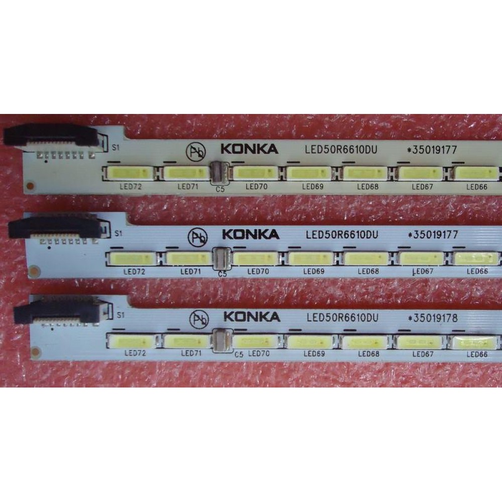 LED підсвітка TV Konka LED50R6610DU 35019177 35019178 2