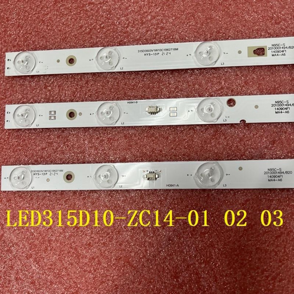 LED підсвітка TV LED315D10-ZC14-01(D) 02(D) 03(C) 3шт. 3