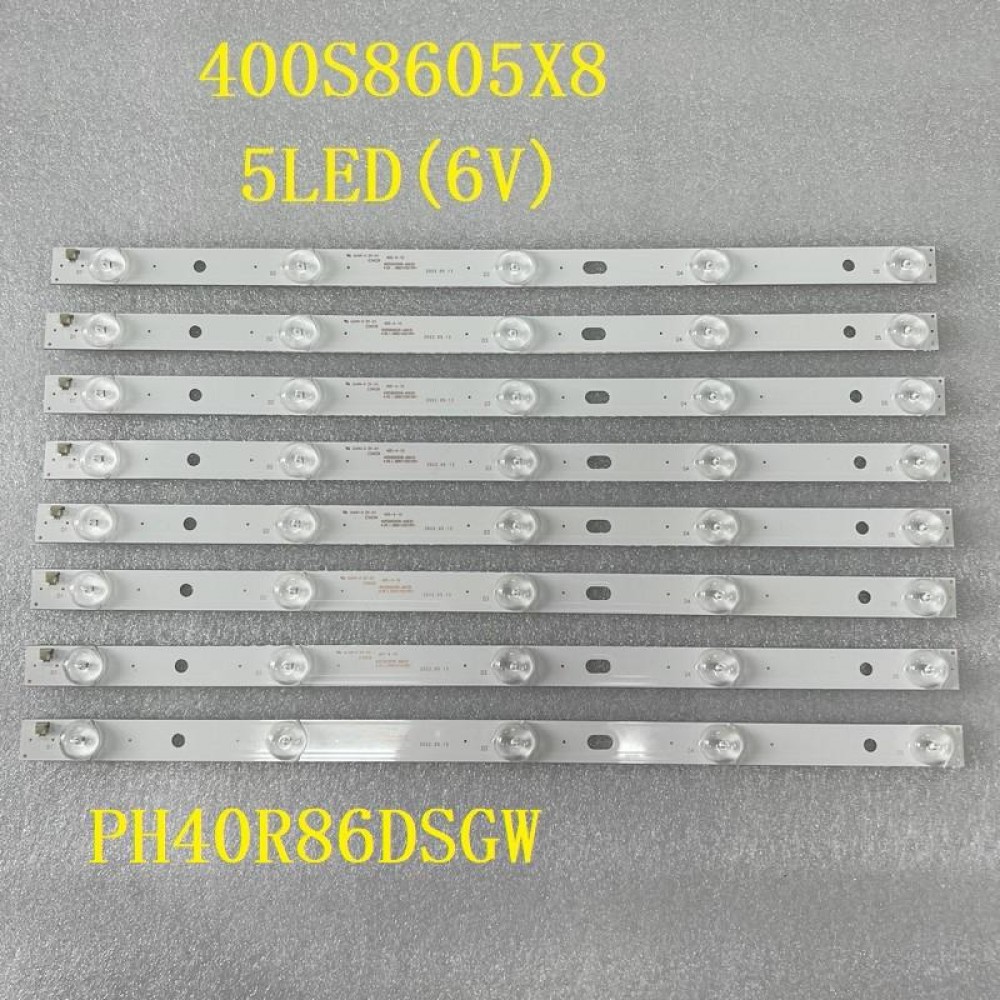 LED підсвітка TV PH40R86 PH40R86DSGW PH-40R 40R86DSGW 400S8605X8-B0040 8шт. 4