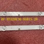 LED подсветка TV RF-BS320E30-0501S-28 A1 32F1000 V320DJ8-Q01 2шт. - фото 2