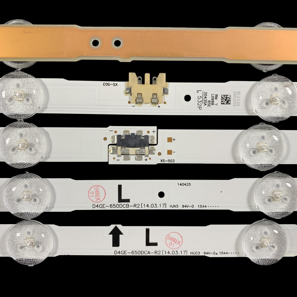 LED підсвітка TV Samsung 65 inch 1362mm D4GE-650DCA-R2 D4GE-650DCB-R2 (2014SVS65F) 16шт. 3