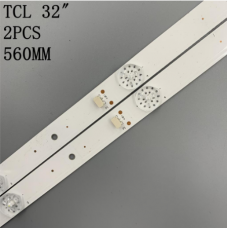 LED підсвітка TV Thomson TCL 32  6LED 32HB5426 TCL 32L2600 TL32P1A 4C-LB3206-HR 560mm *17mm*1mm 2pcs =1set 1