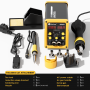 Паяльна станція 2 в 1 KaiLiWei 8586D 750W, фен + паяльник, цифрова індикація - фото 7
