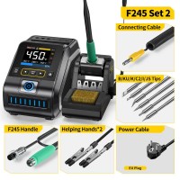 Паяльная станция FNIRSI DWS-200 F245 с мгновенным нагревом и точным контролем температуры