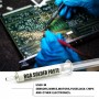 Паяльна паста Kailiwei BGA-422 20 мл BGA/CSP безсвинцева, екологічно чиста паста для пайки - фото 4
