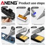 Паяльник ANENG SL108 96Вт с жалом T12, питание через USB-C - фото 4