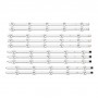 Подсветка LG 42' ROW2.1 Rev 0.6 6916L-1385A/1386A/1387A/1388A, 6916L-1214A/1215A/1216A 10шт. (Светорассеиватель) - фото 1