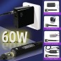 Портативний паяльник Sequre S60P Kit з підтримкою PD, QC, DC, PPS (21В, 64Вт) з жалом C210 - фото 6