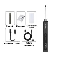 Сравнительный обзор паяльников GVDA: GD300 65W PD, GD300 USB-C и GD301 (72Вт, 400℃)