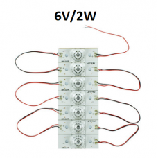 Універсальна LED підсвітка для телевізорів будь-яких діагоналей 6V/2W Square-lens 1